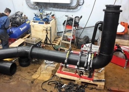 Semi Automatische het Lassenmachine van de Uiteindefusie voor 90 - 315mm HDPE Pijpen