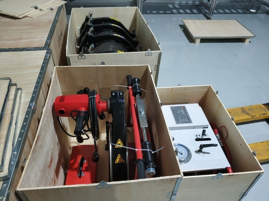 Machine van het de Fusie de Hydraulische Lassen van het Thermofusionuiteinde voor pp-PE PVDF Pijp