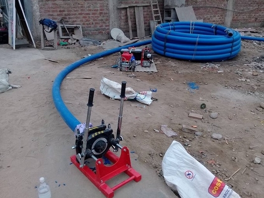63MM PE Machine van het de Fusielassen van het Pijp de Handuiteinde
