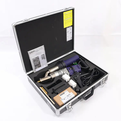 230v Booster Ex2 Handheld Plastic Extrusion Welder met verschillende lasschoenen