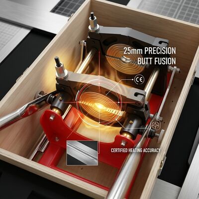 Butt Fusion Welder 800mm For HDPE Pipes | ISO 21307 Standard