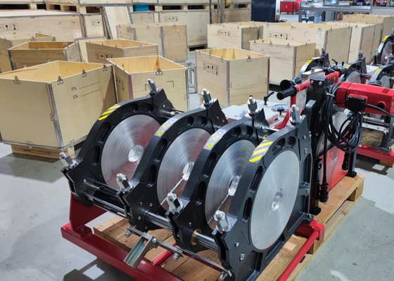 ASTM-HDPE het Lassenmachine die van de Uiteindefusie IPS 8 verbindt Duim220v Enige Fase