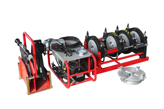 Het hydraulische HDPE de Pijp van de het Lassenmachine van de Uiteindefusie Automatisch Verbinden 10 Duim
