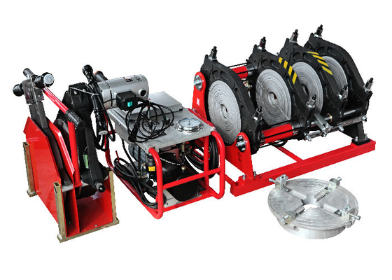 200M Hdpe Pipe Butt Gezamenlijke Machine 200M, ISO-het Lassenmachine van de Uiteindefusie