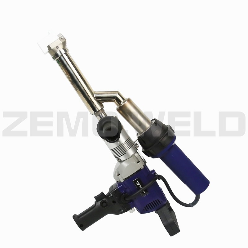 Van WELDY Hulpex3 Plastic Rod Hand Held Plastic Extruder het Lassenmachine 2.5KG/H van pvc